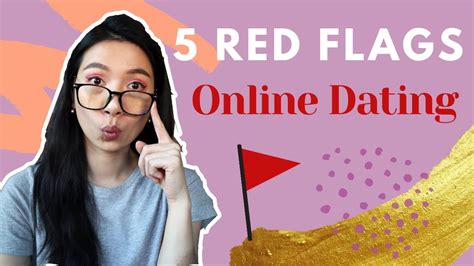 online dating red flag